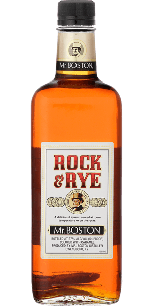 MR. BOSTON ROCK & RYE 750ML
