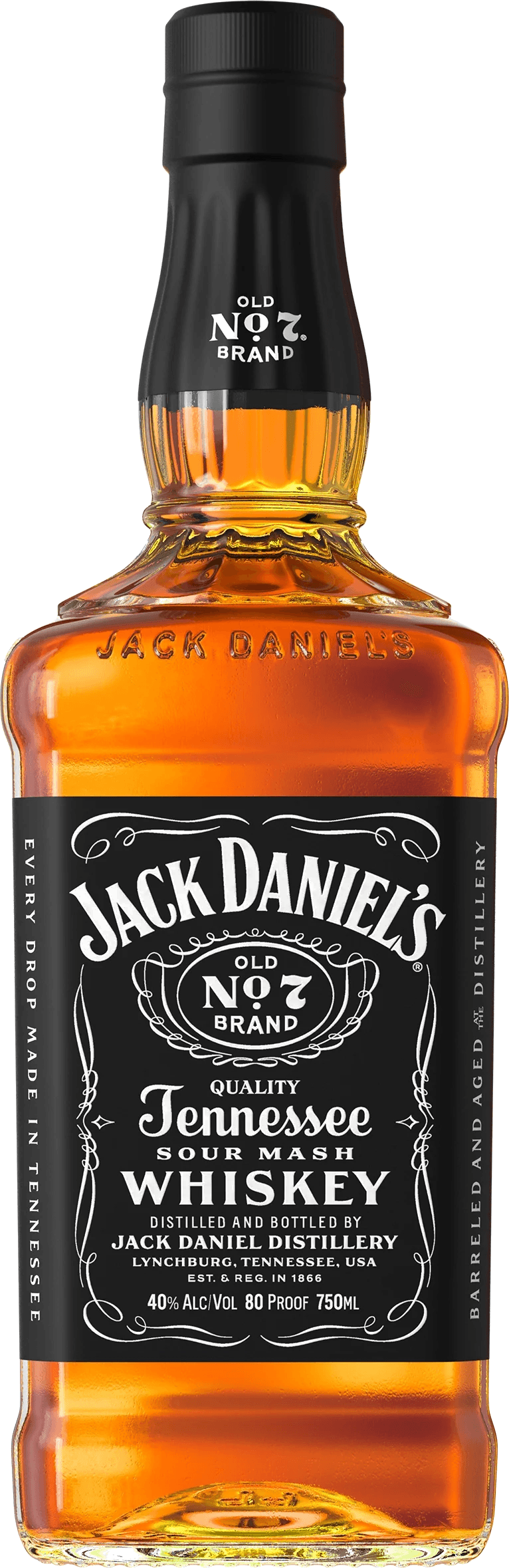 JACK DANIELS OLD NO. 7 750ML