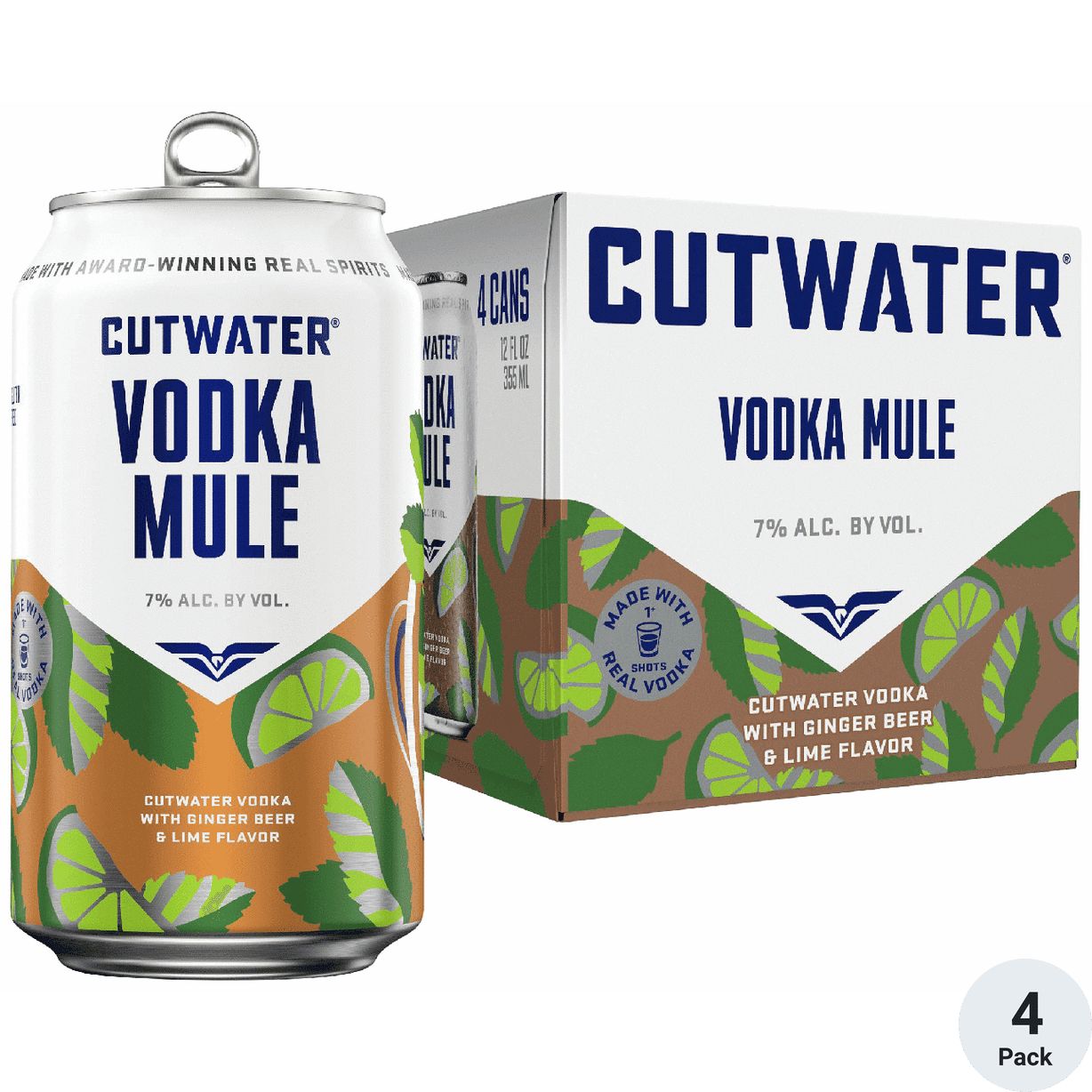CUTWATER VODKA MULE 4PK