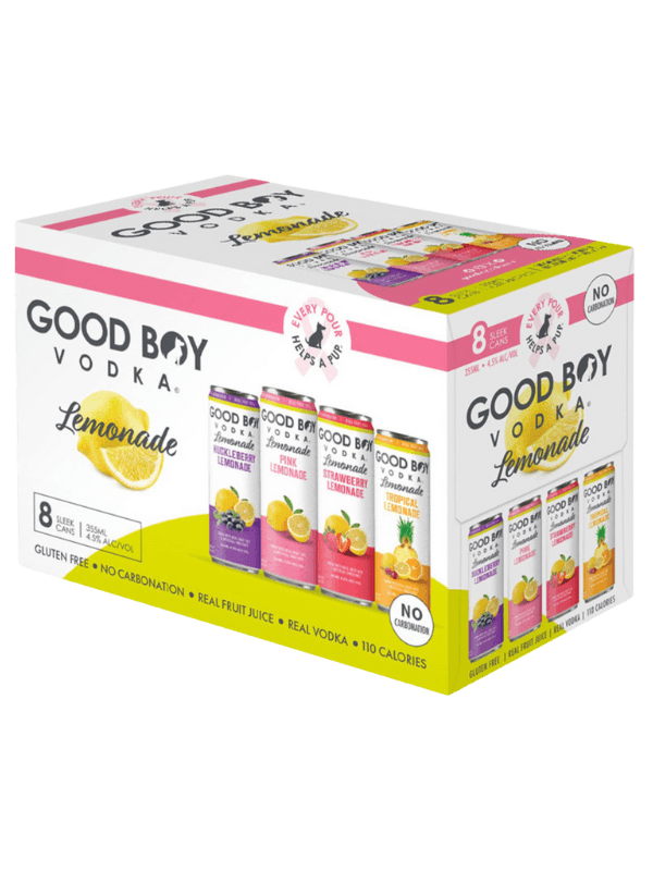 GOOD BOY LEMONADE VARIETY 8PK