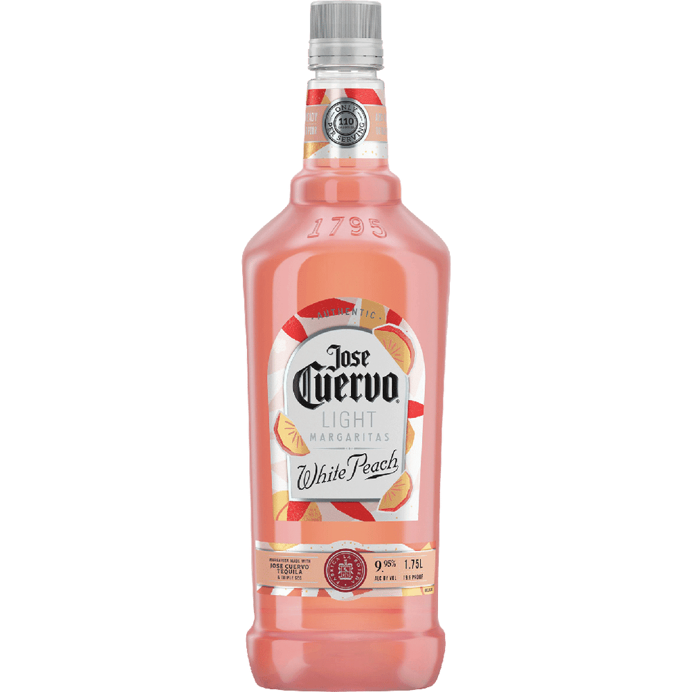 JOSE CUERVO LIGHT PEACH MARGARITA 1.75L