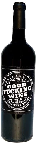 GOOD FUCKING WINE RED 750ML