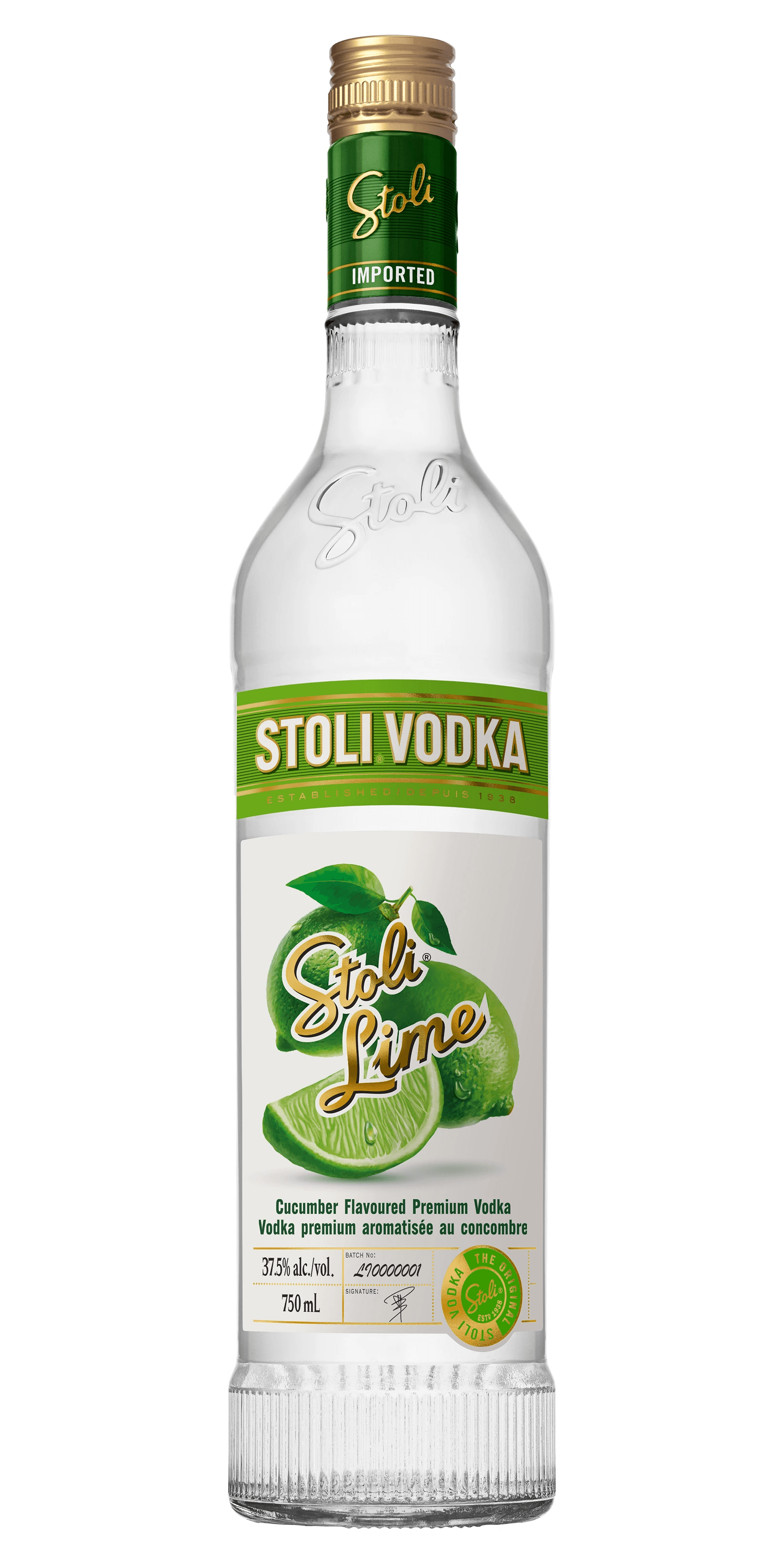 STOLI LIME VODKA 750ML