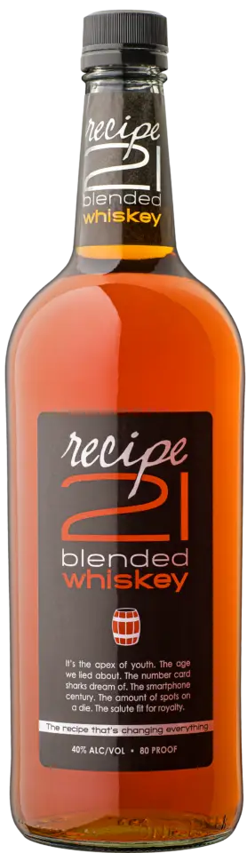 RECIPE 21 BLENDED WHISKEY 1L