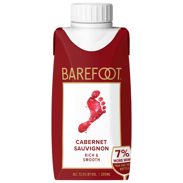 BAREFOOT CABERNET TETRA 200ML