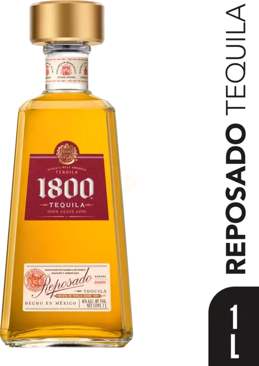 1800 TEQUILA REPOSADO TEQUILA 1L