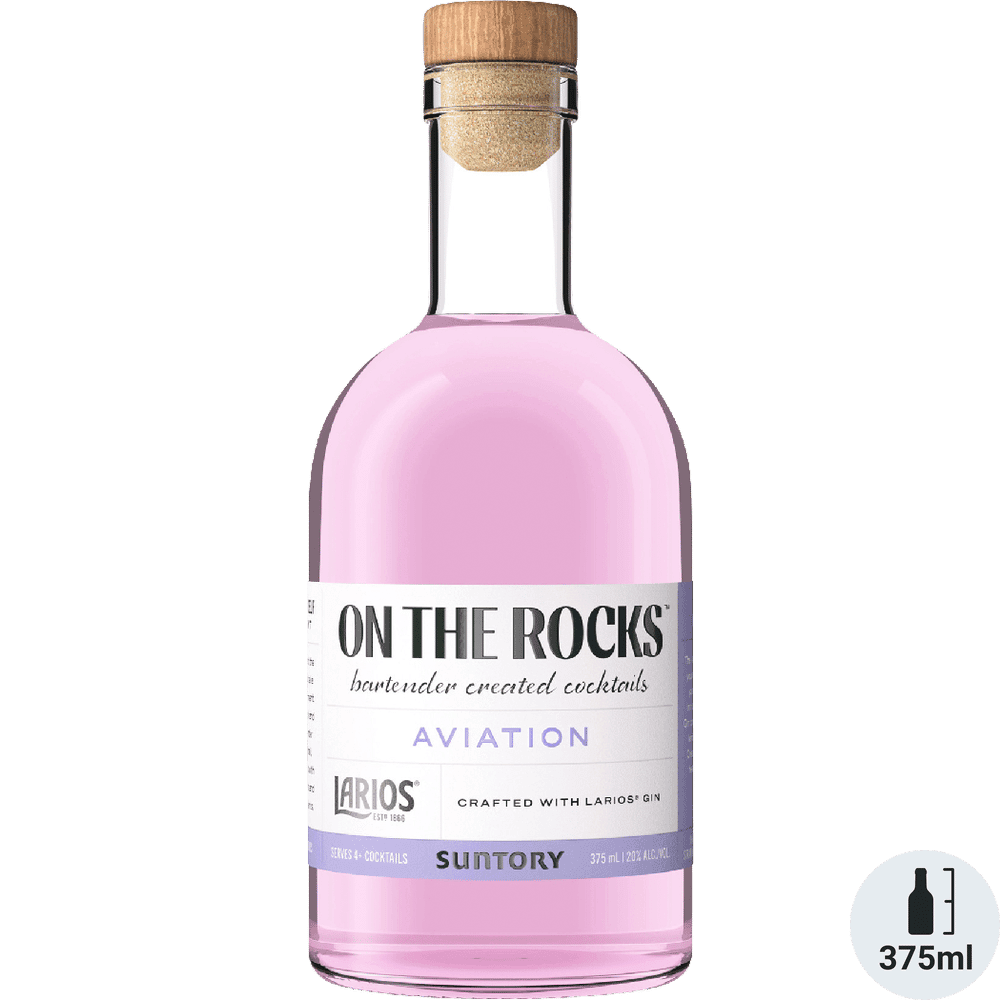 ON THE ROCKS AVIATION 375ML