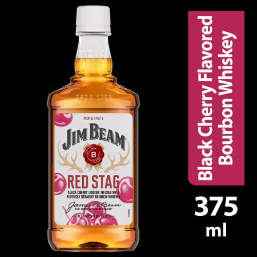 JIM BEAM RED STAG 375ML