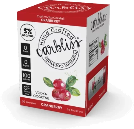 CARBLISS VODKA CRANBERRY 4PK