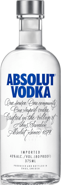 ABSOLUT VODKA 375ML
