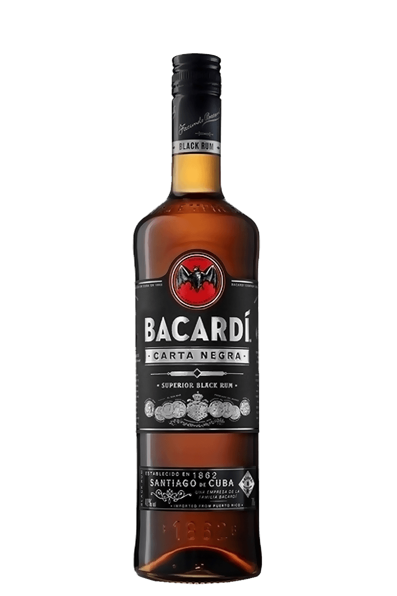BACARDI BLACK RUM 750ML