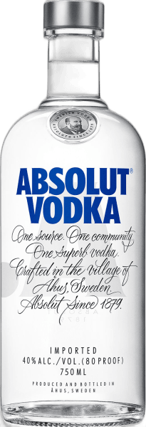 ABSOLUT VODKA 750ML