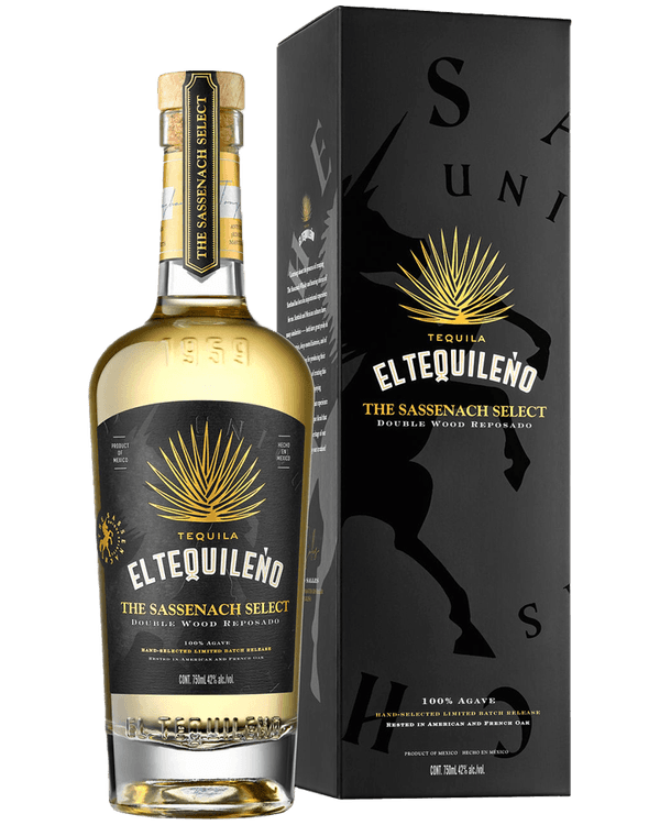 EL TEQUILENO SASSENACH REPOSADO 750ML