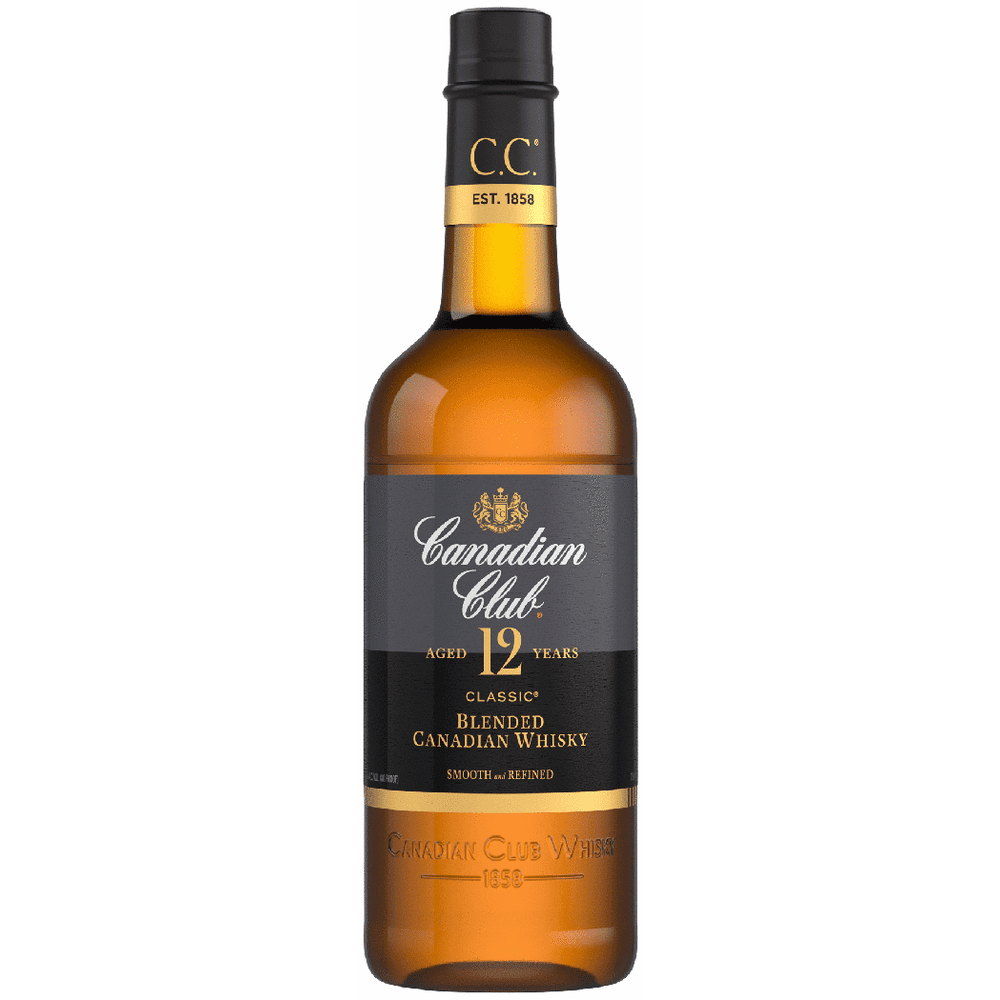 CANADIAN CLUB 12YR WHISKEY 750M