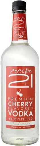 RECIPE 21 CHERRY VODKA 1.75L