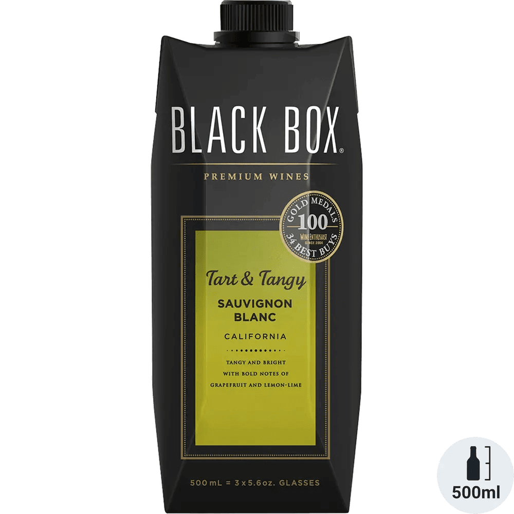 BLACK BOX TART SAUV BLANC 500ML
