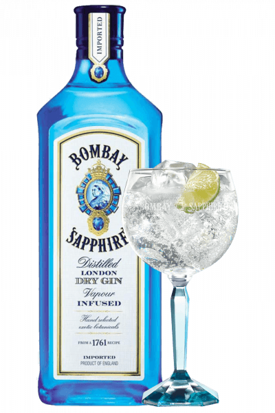 BOMBAY SAPPHIRE GIN 1L