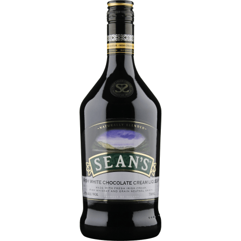 SEANS WHITE CHOC IRISH CREAM 750ML