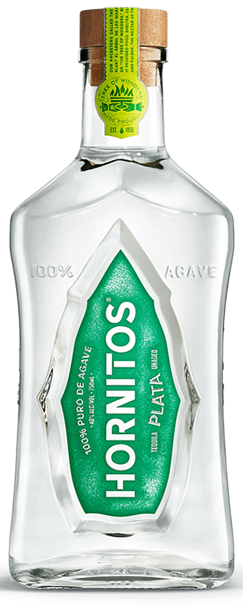 HORNITOS PLATA TEQUILA 1L