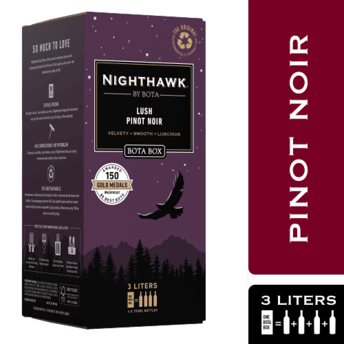 BOTA BOX NIGHTHAWK PINOT NOIR 3L