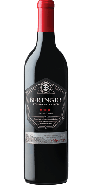 BERINGER FOUNDERS MERLOT 750ML