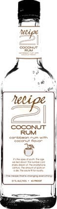 RECIPE 21 COCONUT RUM 1L