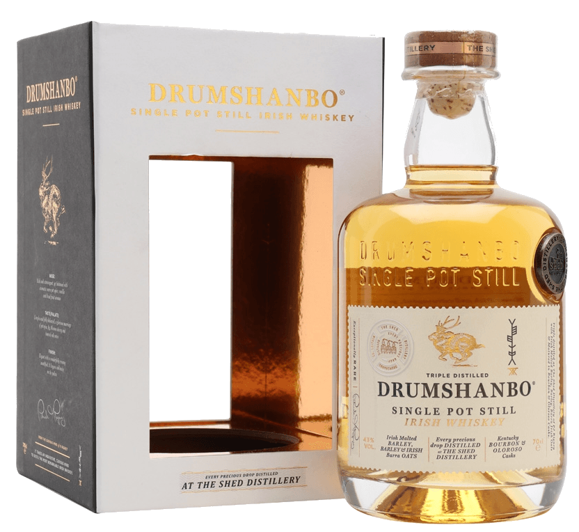 DRUMSHANBO SINGLE POT STILL IRISH WH 750ML
