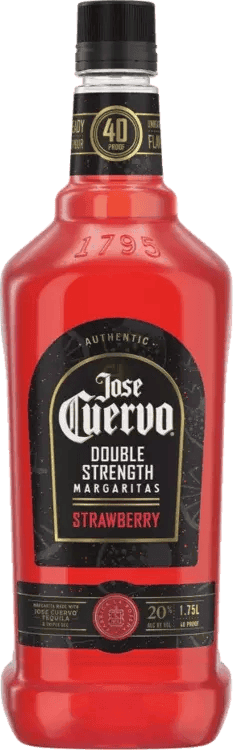 JOSE CUERVO DOUBLE STR STRAWBERRY MARGIARITA 1.75L