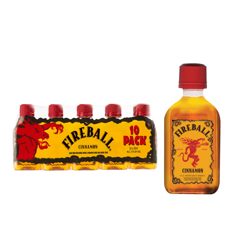 FIREBALL CINNAMON WH 10PK 50ML